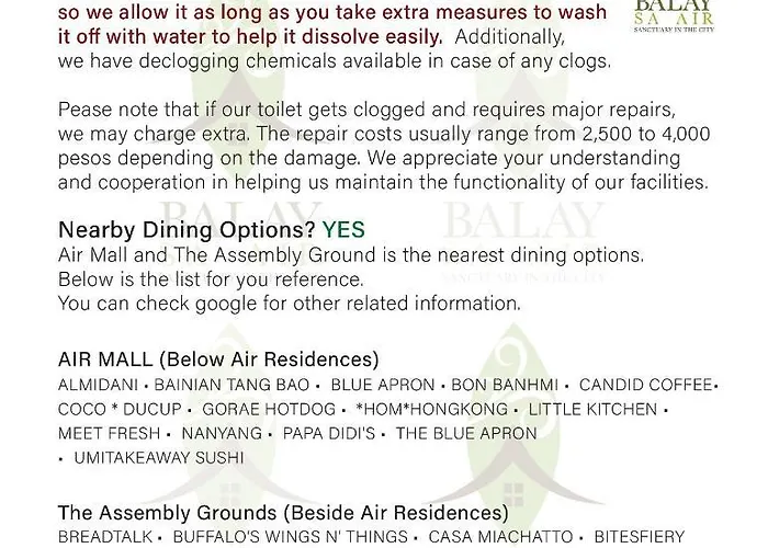 Balay Sa Air, Beyond Ordinary At Air Residences Makati *