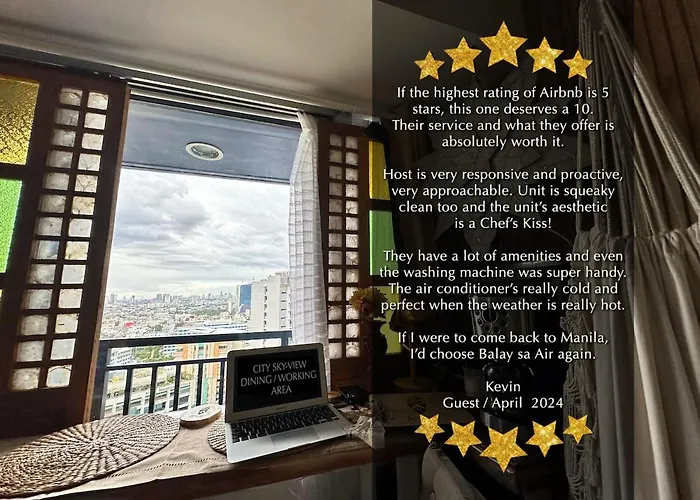 Balay Sa Air, Beyond Ordinary At Air Residences Makati Apartment Manila